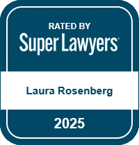 super lawyer 2025 - laura rosenberg