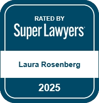 super lawyer 2025 - laura rosenberg